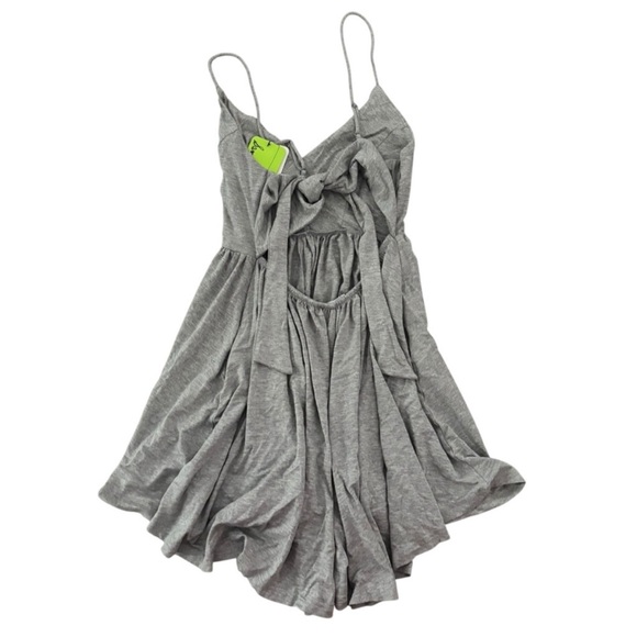 NWT Sam Edelman Gray Keyhole-Back Romper – Size Medium - Picture 9 of 9